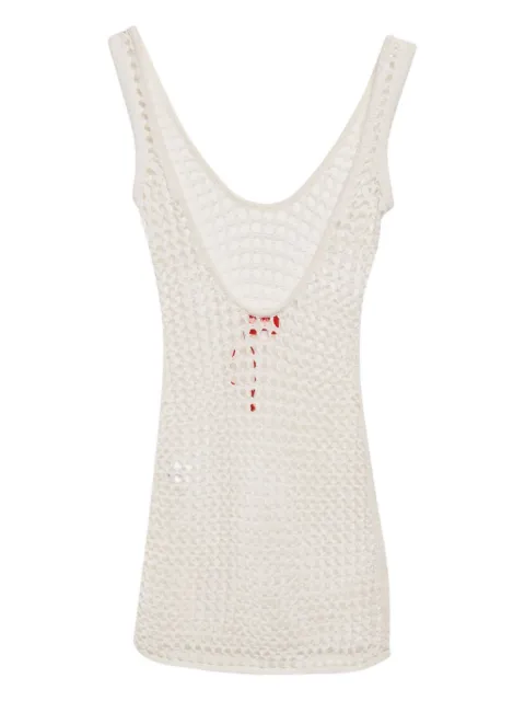 Solid & Striped 2020 crochet-knit dress White 1179920