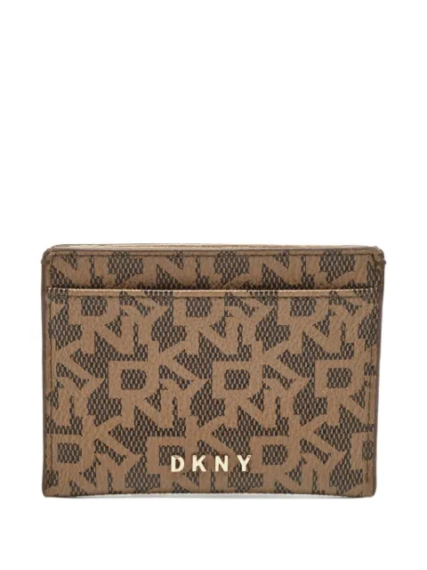 DKNY 2021 logo-print cardholder Neutrals 1149972