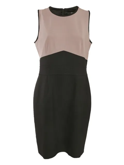 BOSS 2010s colour-block Dalota dress Black 1173872
