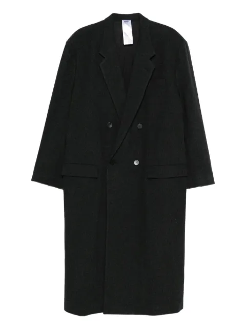 Magliano double-breasted wool coat Grey MGFW25CO01865
