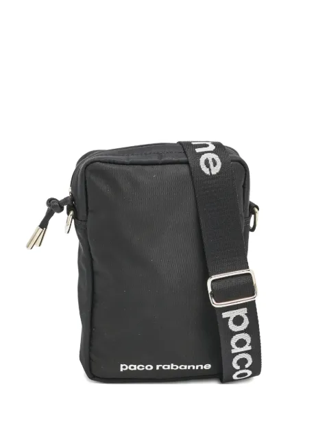 Paco Rabanne Pre-Owned logo cross-body bag Black 1135890