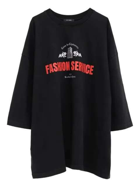 Willy Chavarria graphic-print t-shirt Black WCJSY0143