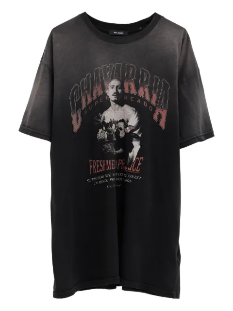 Willy Chavarria graphic-print t-shirt Black WCJSY0141