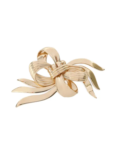 Miu Miu metal bow brooch Gold 5IS1312IEV