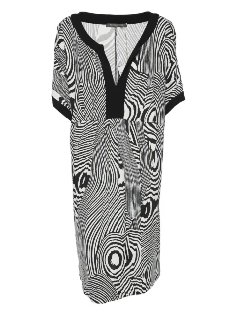 Marina Rinaldi geometric-pattern top White 1183279