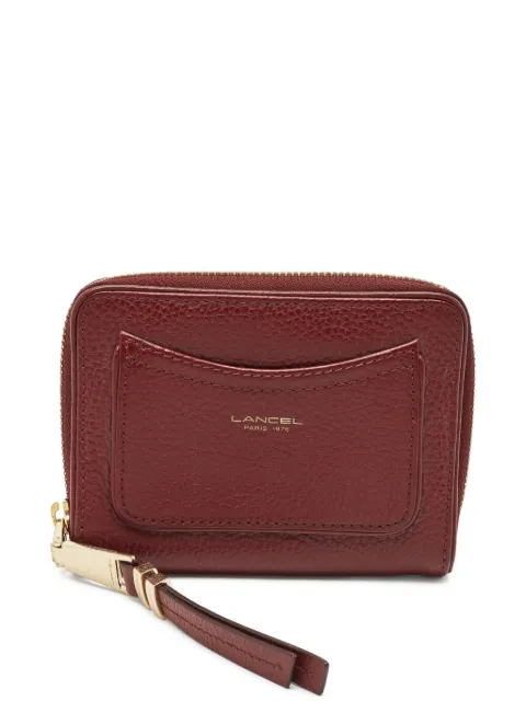 Lancel Vintage zip-fastening wallet Red 1162328