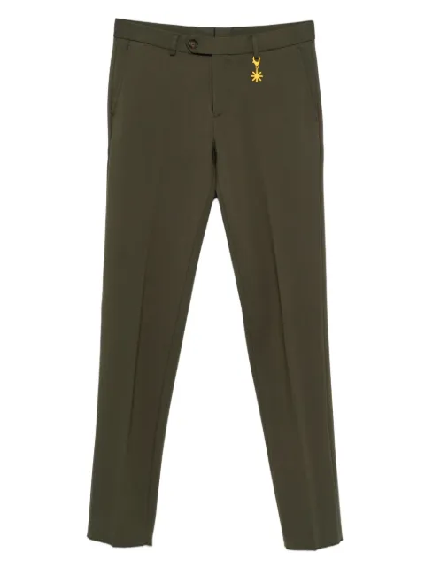 Manuel Ritz charm-detail pants Green 3932P1858MC253760