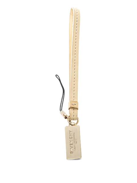 Givenchy Pre-Owned logo-plaque phone strap Neutrals 395735