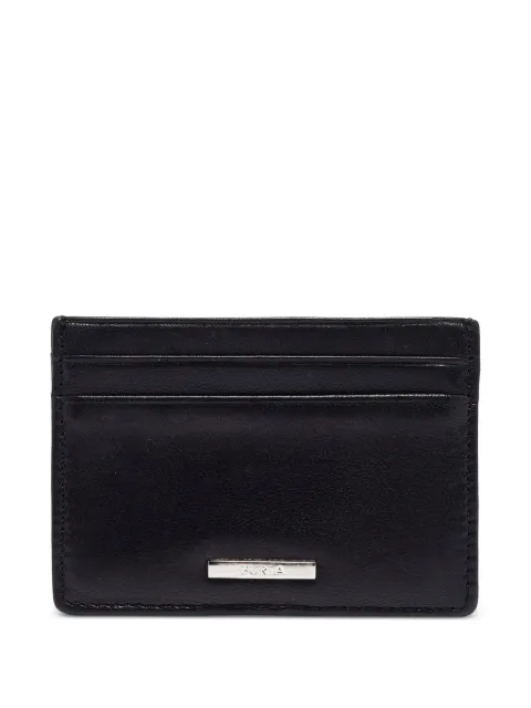 Furla leather cardholder Black 999670