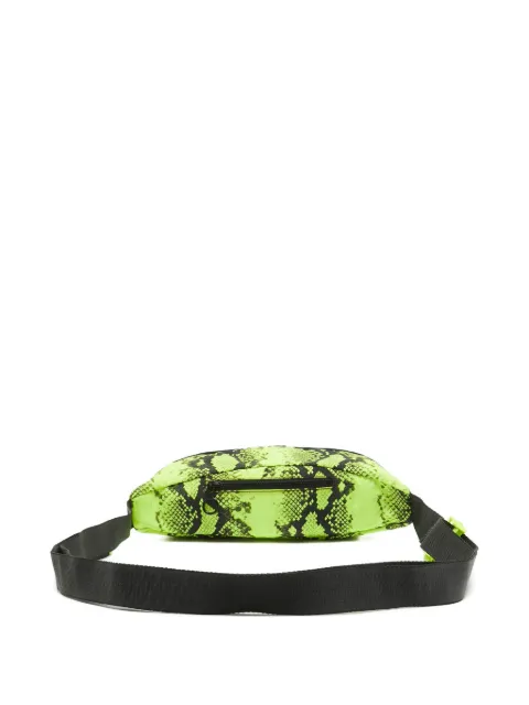 Off-White Pre-Owned snakeskin belt bag Green 972128