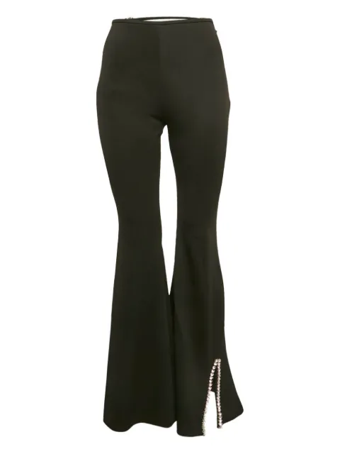 AREA crystal-embellished trousers Black 1150892