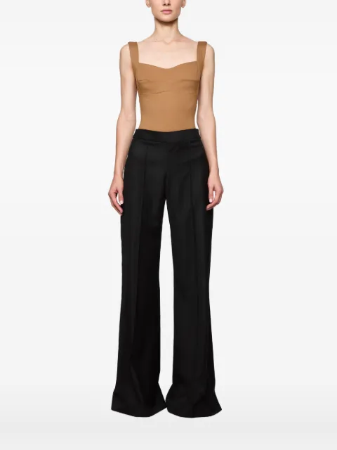 Atu Body Couture sweetheart-neckline bodysuit Brown AT24073