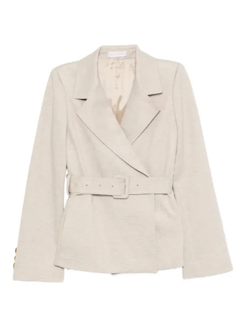 Saiid Kobeisy tailored jacket Neutrals RTWFW25JK15