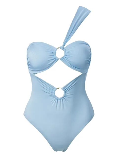 SOFIA ERHAN Gaia one-shoulder swimsuit Blue GAIAONEPIECE