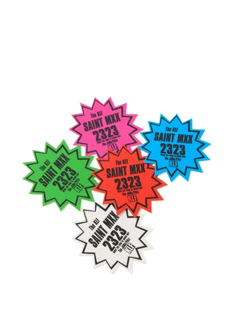 SAINT MXXXXXX star-shaped sticker pack Blue SMHR10000C14