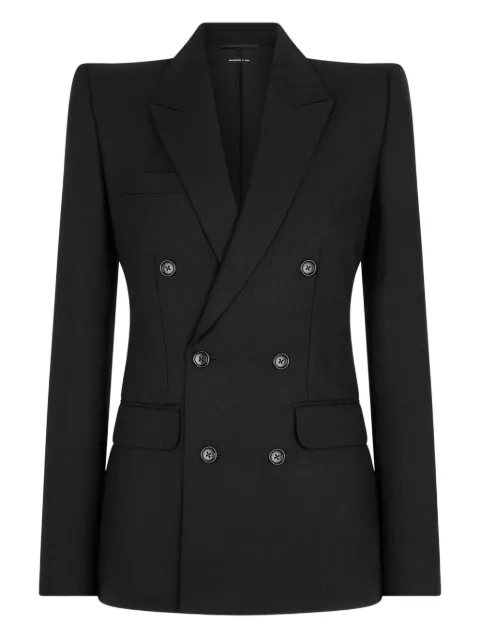 TOM FORD double-breasted wool blazer Black GI3040