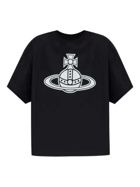 Vivienne Westwood Orb-logo T-shirt Black 3G01004EJ001M