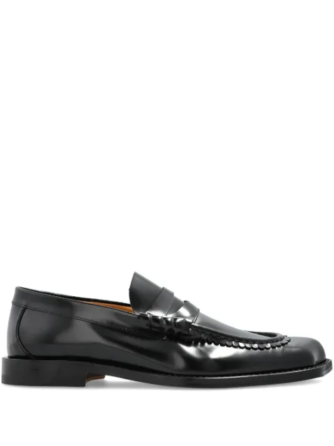 Vivienne Westwood Coin leather loafers Black 7206001JWL00AI