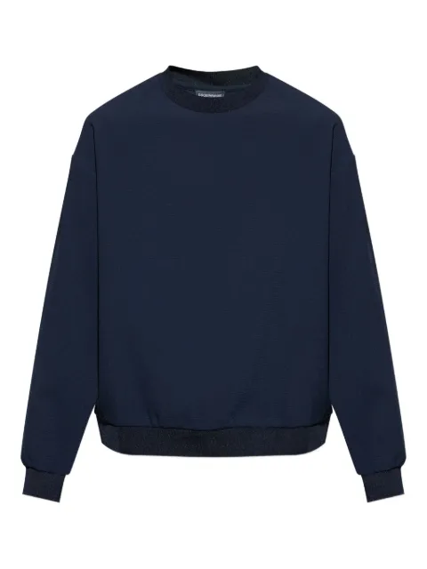 Emporio Armani crew-neck sweatshirt Blue EM003477TE14101