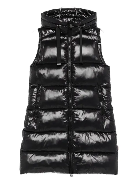 Save The Duck hooded zip-up jacket Black D80302WLOVE21