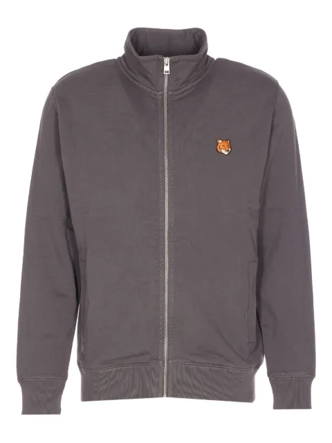 Maison Kitsuné Fox Head zip-up sweatshirt Grey PM02134KM0340P180