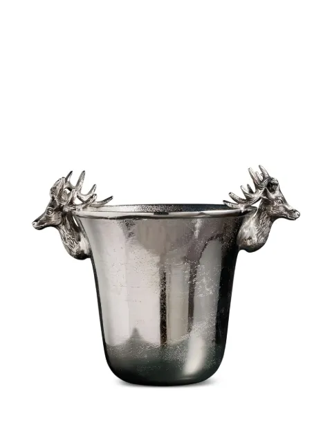 CU I SEEYOU deer-head ice bucket Silver CU32873