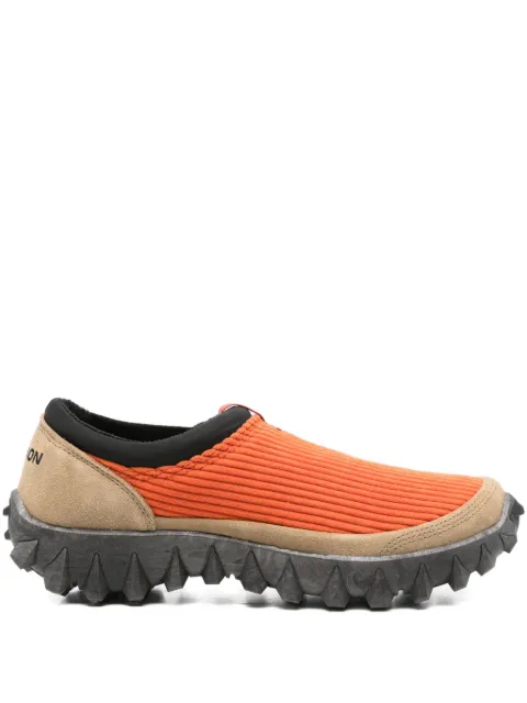 Salomon ribbed slip-on sneakers Orange L47794600
