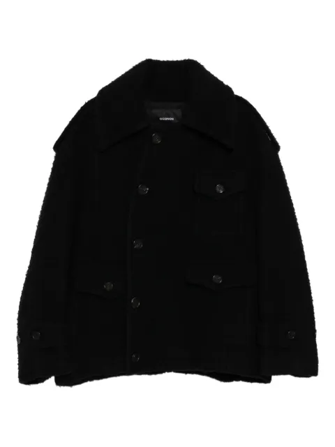 SONGZIO single-breasted coat Black MH6CT7168