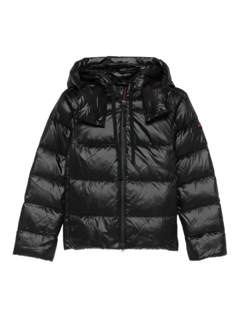 Peuterey hooded quilted jacket Black PED539501181
