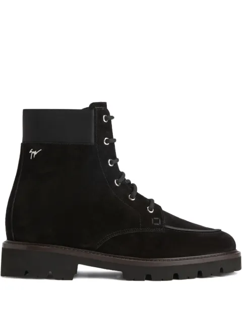 Giuseppe Zanotti ZHENO lace-up ankle boots Black IU50023002