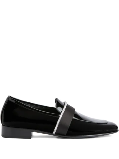Giuseppe Zanotti ARNAUD rhinestone-embellishment loafers Black IU50025001