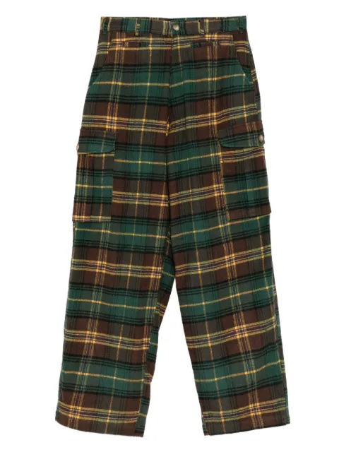 Sky High Farm flannel cargo pants Green SHF08P004