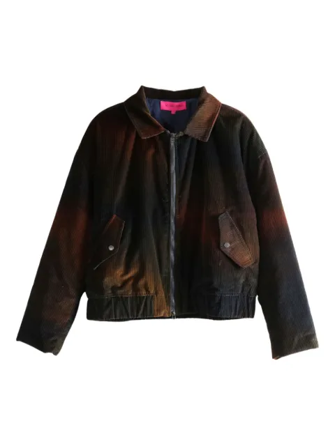 The Elder Statesman corduroy jacket Blue 250373