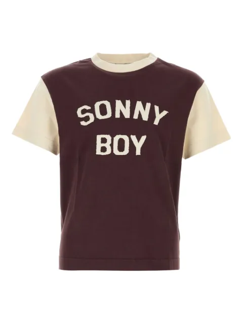1989 STUDIO two-tone cotton T-shirt Brown F04MEB009JER001