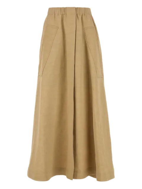 Co pleated A-line skirt Neutrals 3495SVLFPF25