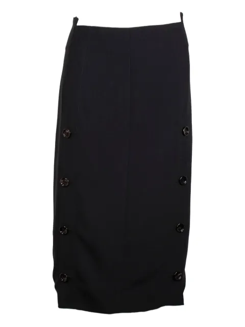 JOSEPH buttoned midi skirt Black TONPUHKCL367559W