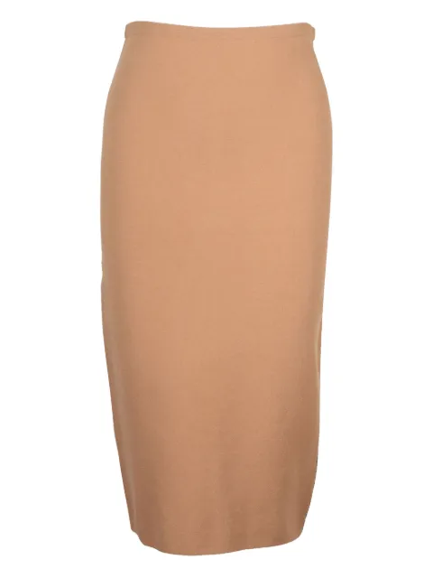 DVF Diane von Furstenberg two-toned knitted pencil skirt Neutrals NAPPUGBCL193929W