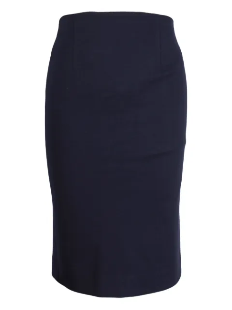 Moschino Pre-Owned pencil skirt Blue NAPPUHKCL356314W