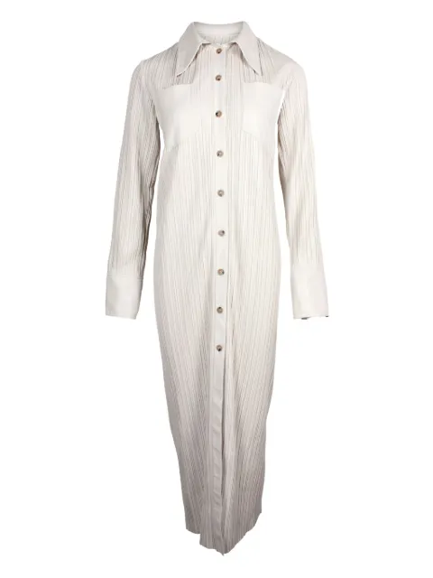 Nanushka long sleeve maxi dress White NAPPUGBCL257595W