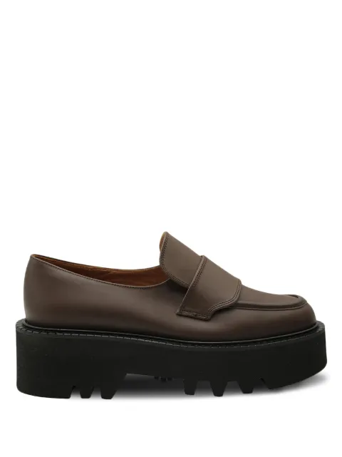 ATP Atelier Pescara chunky-sole loafers Brown NAPPUGBSH281580W