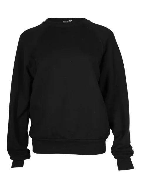 Reformation crew-neck sweater Black NAPPUGBCL232802W