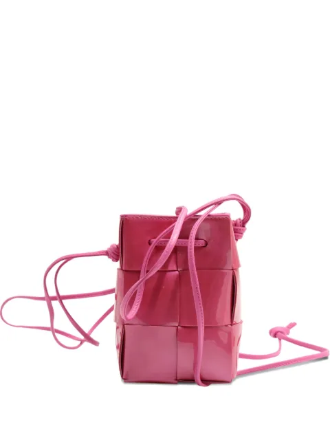 Bottega Veneta Pre-Owned mini Cassette bucket bag Pink NAPBKGBBA153123W