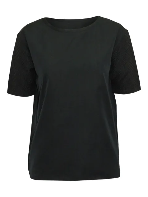 Lanvin Pre-Owned short-sleeved crew-neck T-shirt Blue NAPPUGBCL162066W