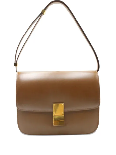 Celine Pre-Owned medium Box shoulder bag Brown TONBKGBBA274859W