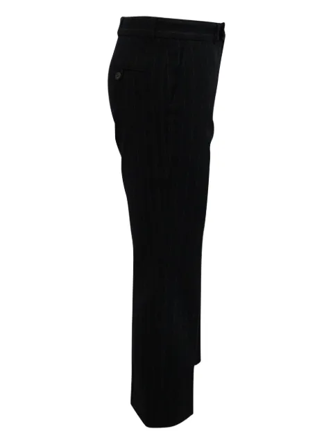 JOSEPH pinstripe trousers Black TONPUGBCL168120W
