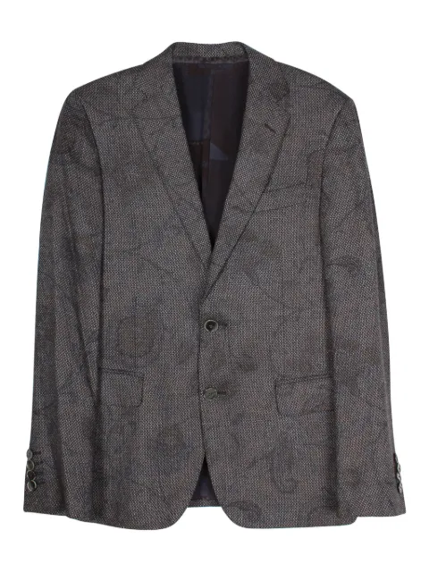Etro Vintage floral jacquard suit Grey MRPPUGBCL268702M