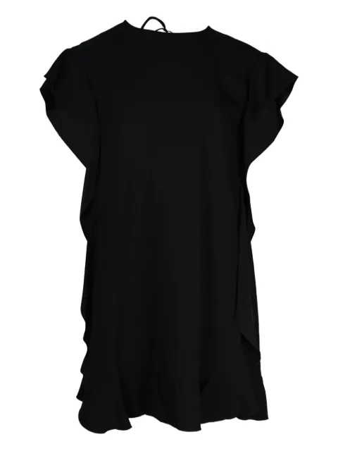 Red Valentino Vintage ruffled mini dress Black TONPUHKCL358062W
