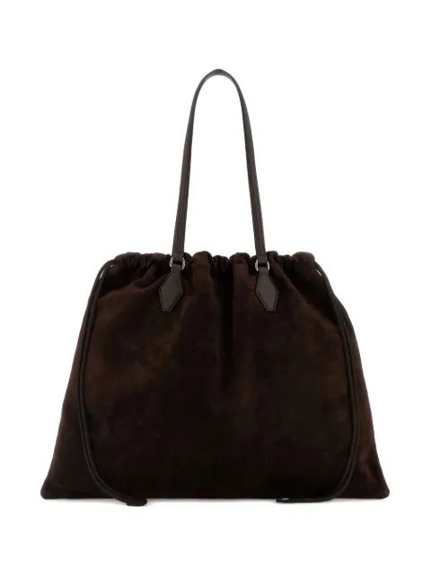 Jimmy Choo drawstring-fastening tote bag Brown DRAWSTRINGTOTELFGQ