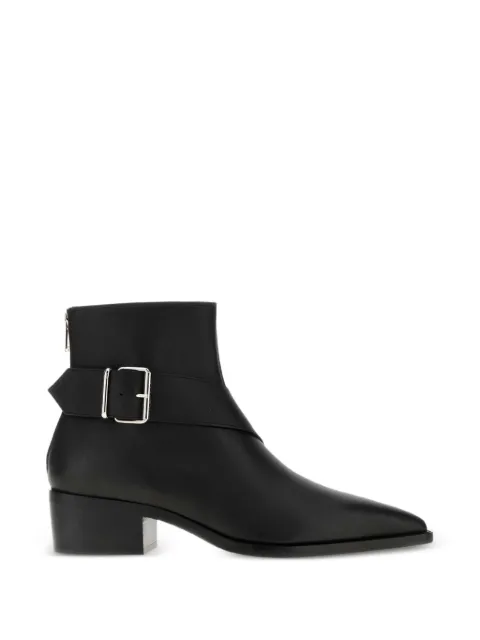 Alexander McQueen Heron biker boots Black 846347WHAEX