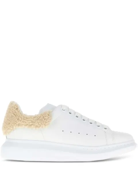 Alexander McQueen Oversized leather sneakers White 553770WIAIW